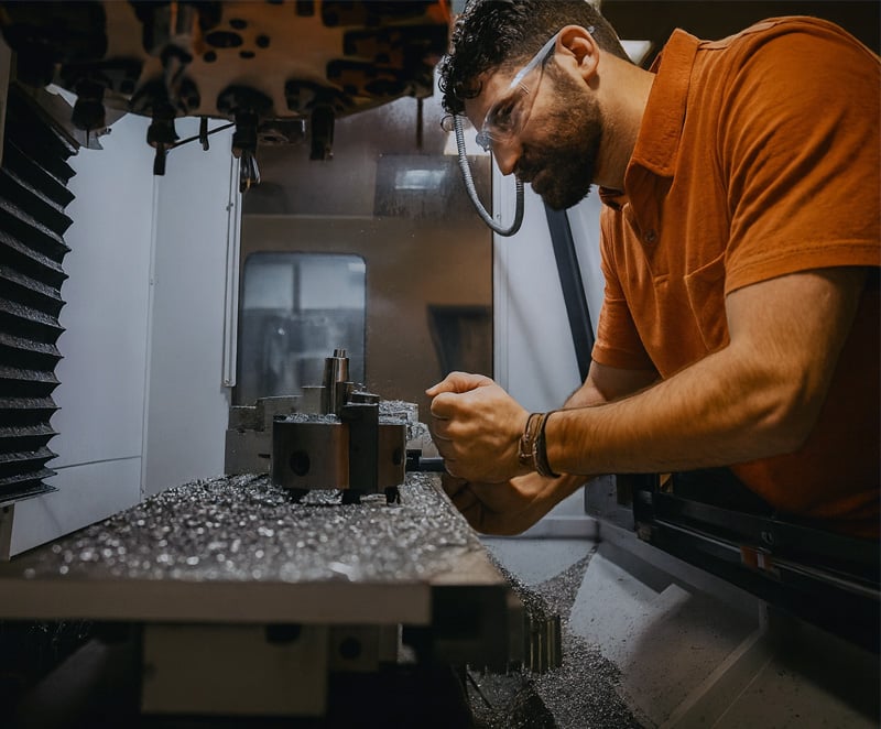 Hobbyist CNC Machining in his Garage