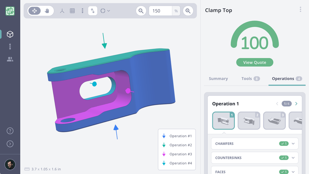 Toolpath App Screenshot