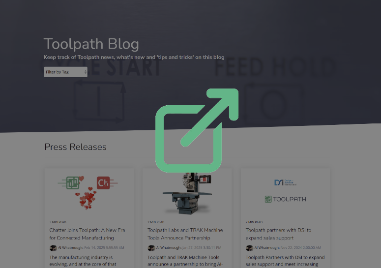 Toolpath Press Releases