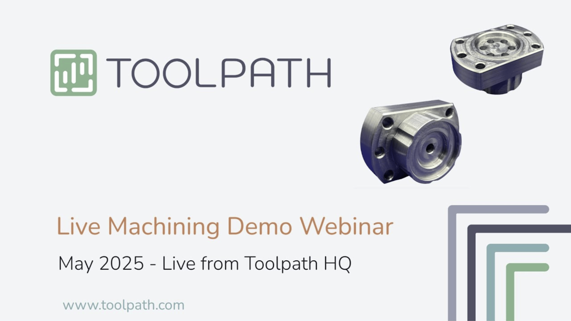 May 2025 Live Machining Webinar Thumbnail