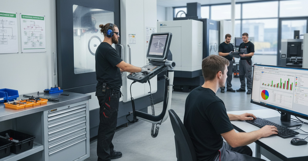 The Real CNC Bottleneck Isn’t a Skills Gap. It’s a Productivity Gap.