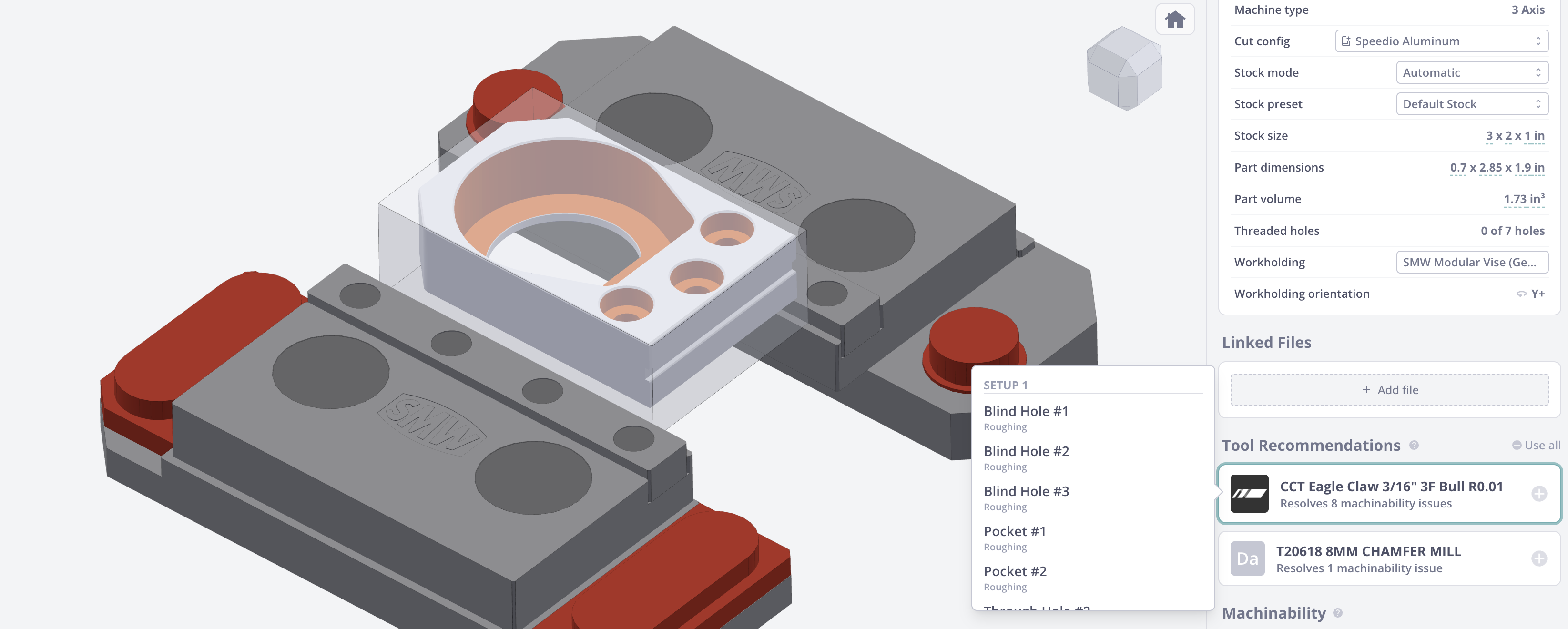 Workholding & New Recommendation Tool Libraries